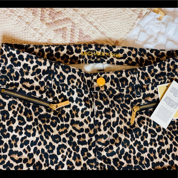 Michael Kors animal print skinny jeans - Picture 5 of 8
